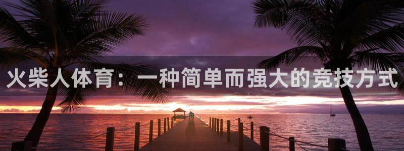 欧亿体育官方正版app新能源：火柴人体育：一种简单而强大的竞